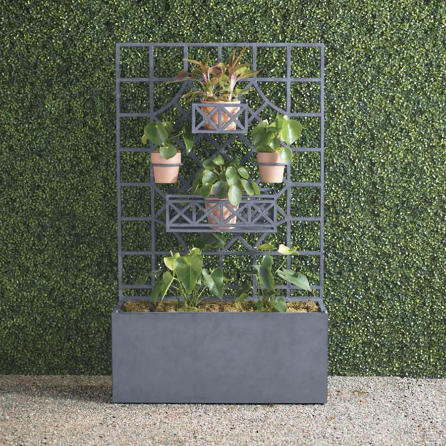 Alix Trough with Trellis Collection