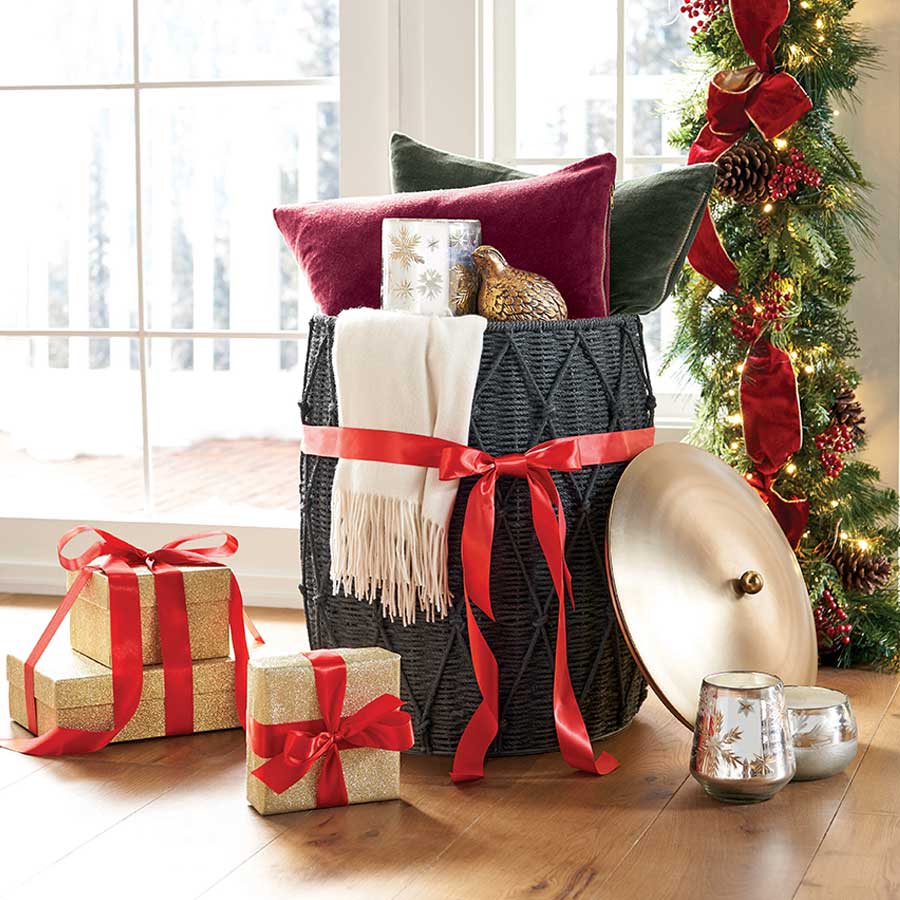 cozy gift basket