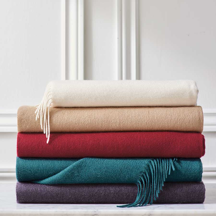 cashmere throw