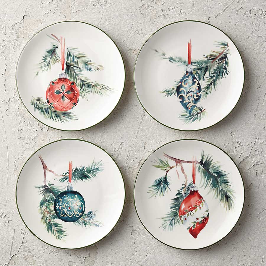 holiday plates